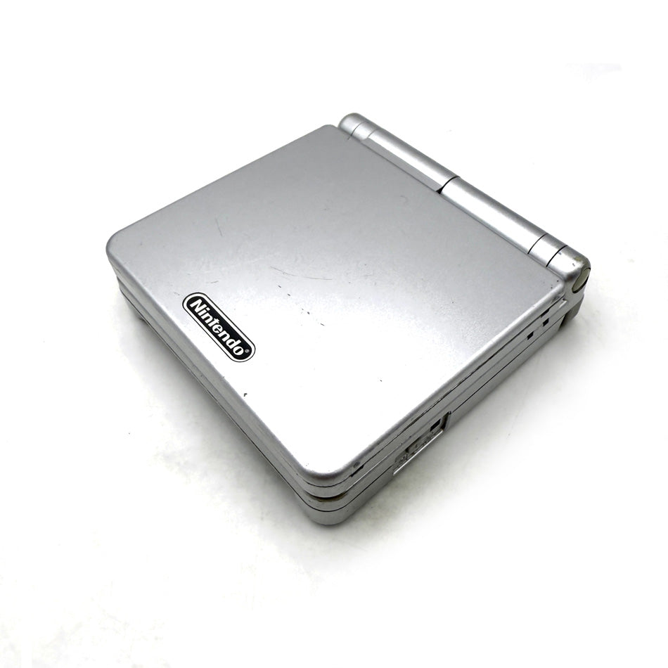 Nintendo Game Boy Advance SP Silver Console (AGS-001) – Retromania