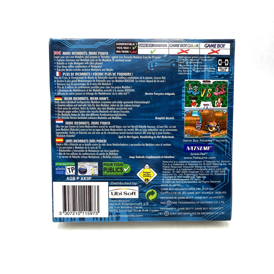 Medabots AX Rokusho Ver. Nintendo Game Boy Advance
