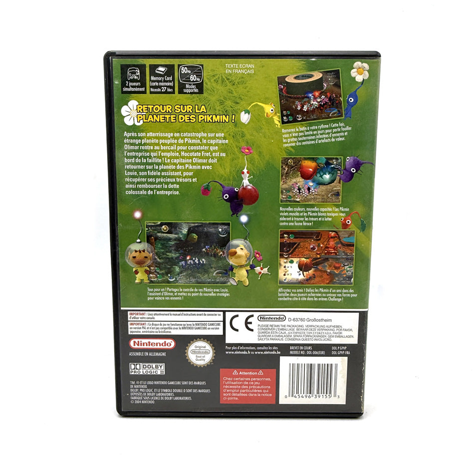 Boite et notices Pikmin 2 Nintendo Gamecube