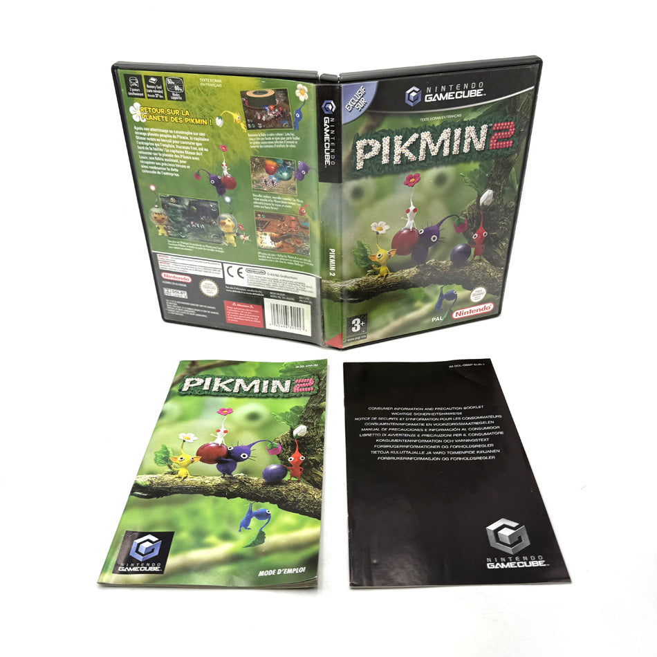 Boite et notices Pikmin 2 Nintendo Gamecube