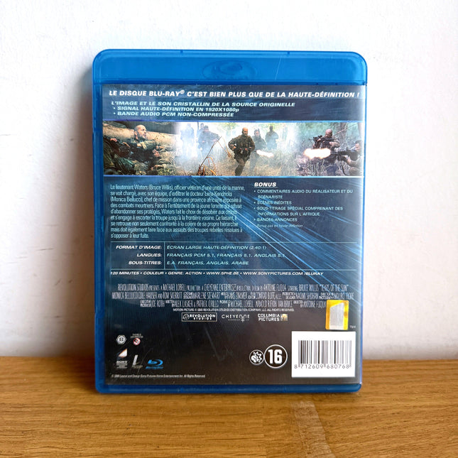 Les Larmes du Soleil Blu-Ray