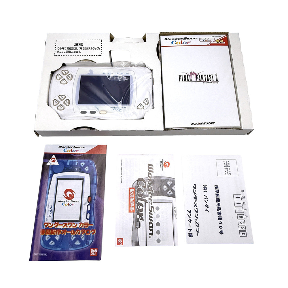 Console WonderSwan Color Final Fantasy II Pack Limited Edition (JAP)