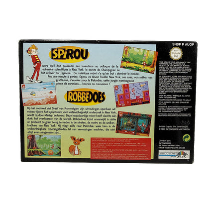 Spirou Super Nintendo (Robbedoes)