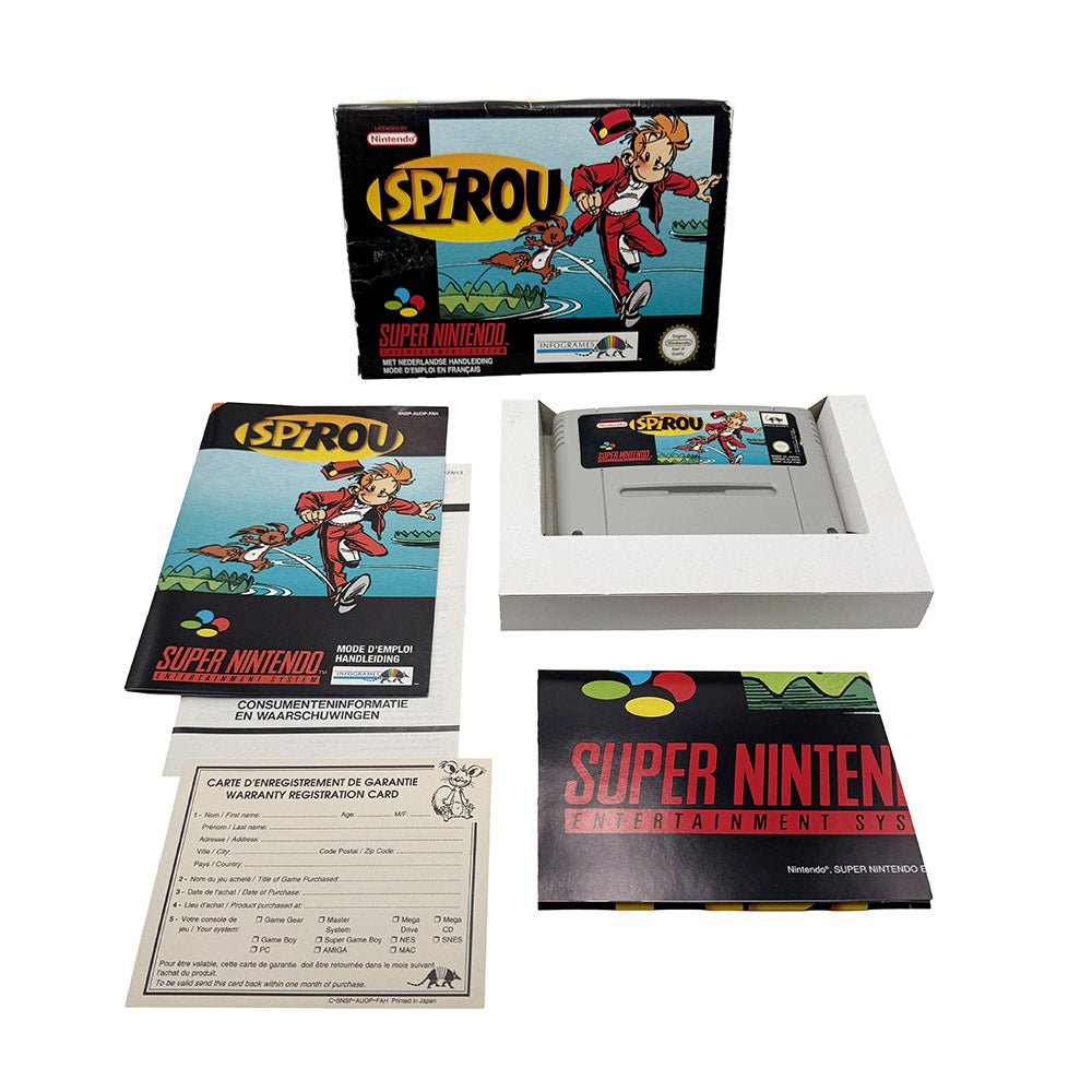 Spirou Super Nintendo (Robbedoes)