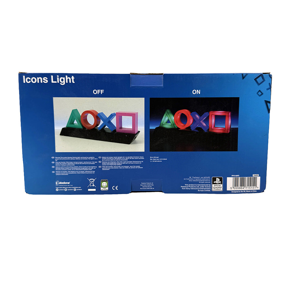 Paladone PlayStation Icons Light (NEUF)