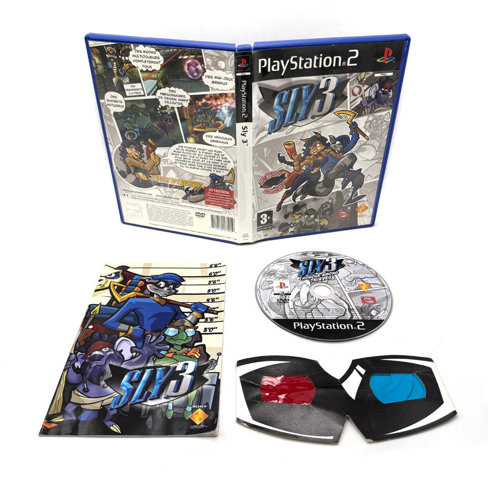 Sly 3 Playstation 2 (+ Lunettes 3D)