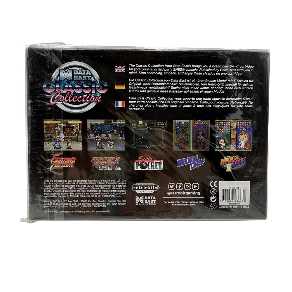Retro-Bit Data East Classic Collection Super Nintendo (2018)