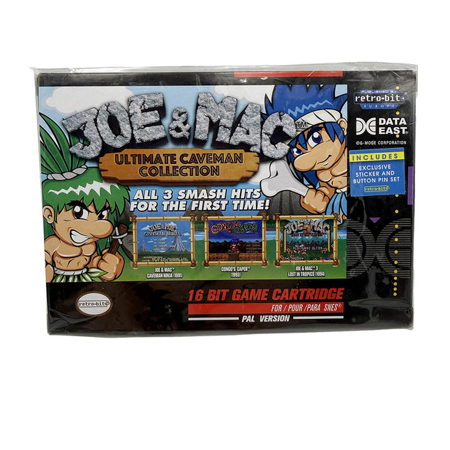 Retro-Bit Joe & Mac Ultimate Caveman Collection Super Nintendo (2017)