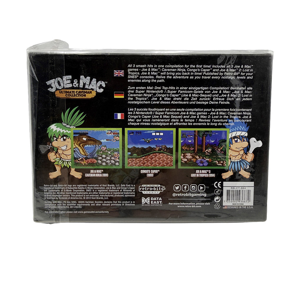Retro-Bit Joe & Mac Ultimate Caveman Collection Super Nintendo (2017)