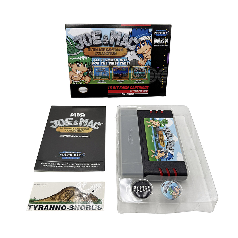 Retro-Bit Joe & Mac Ultimate Caveman Collection Super Nintendo (2017)
