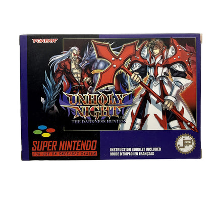 Unholy Night The Darkness Hunter Super Nintendo (2017)
