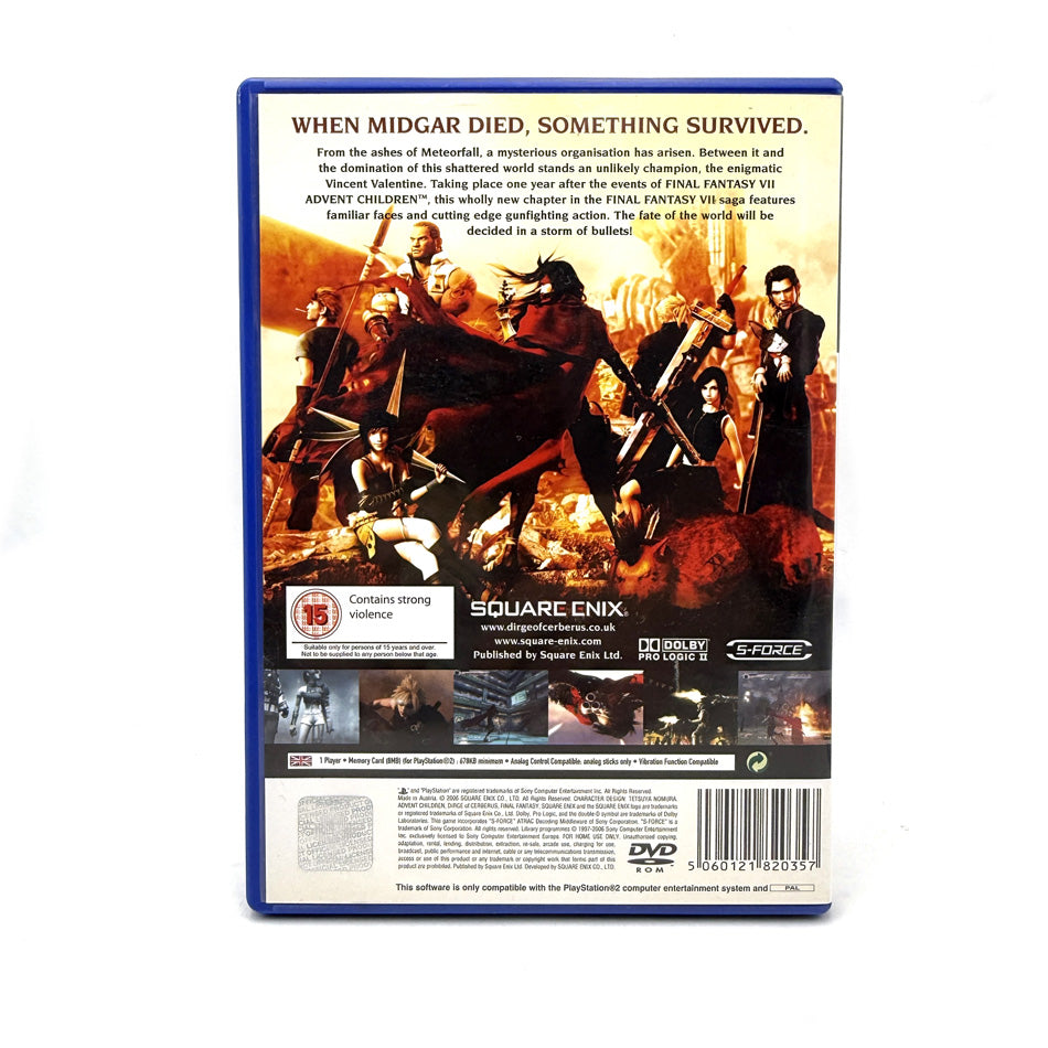 Dirge Of Cerberus Final Fantasy VII Playstation 2