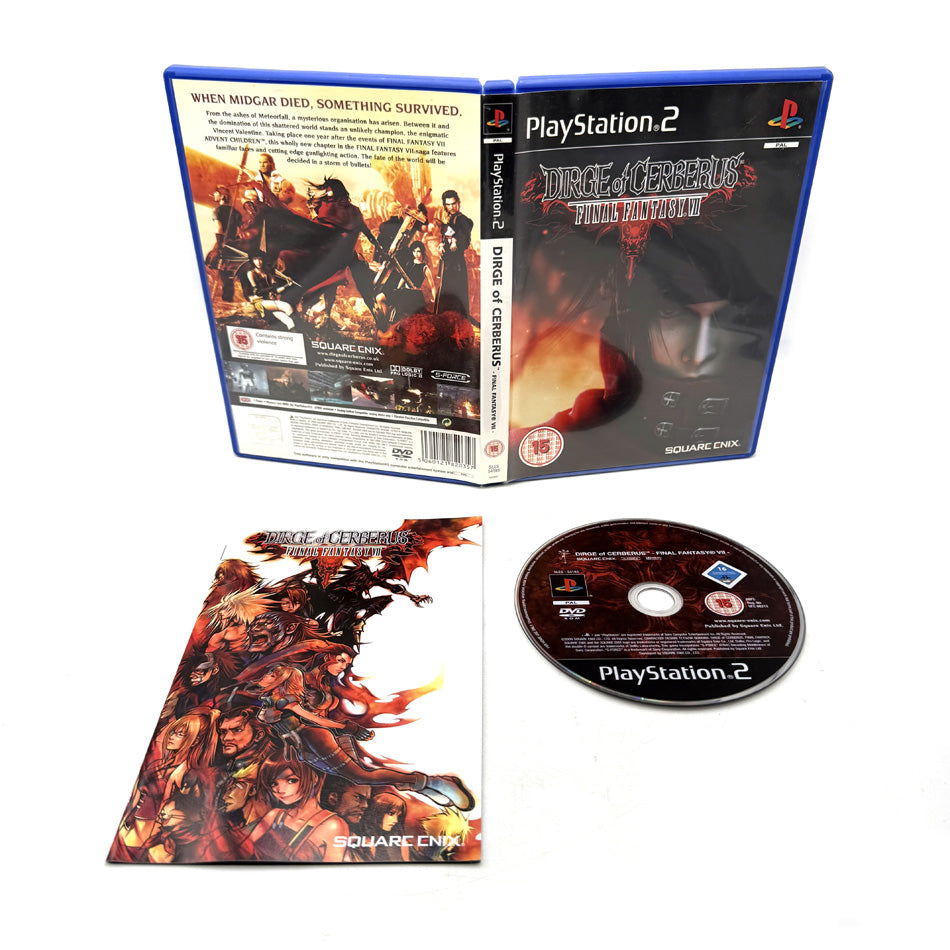 Dirge Of Cerberus Final Fantasy VII Playstation 2