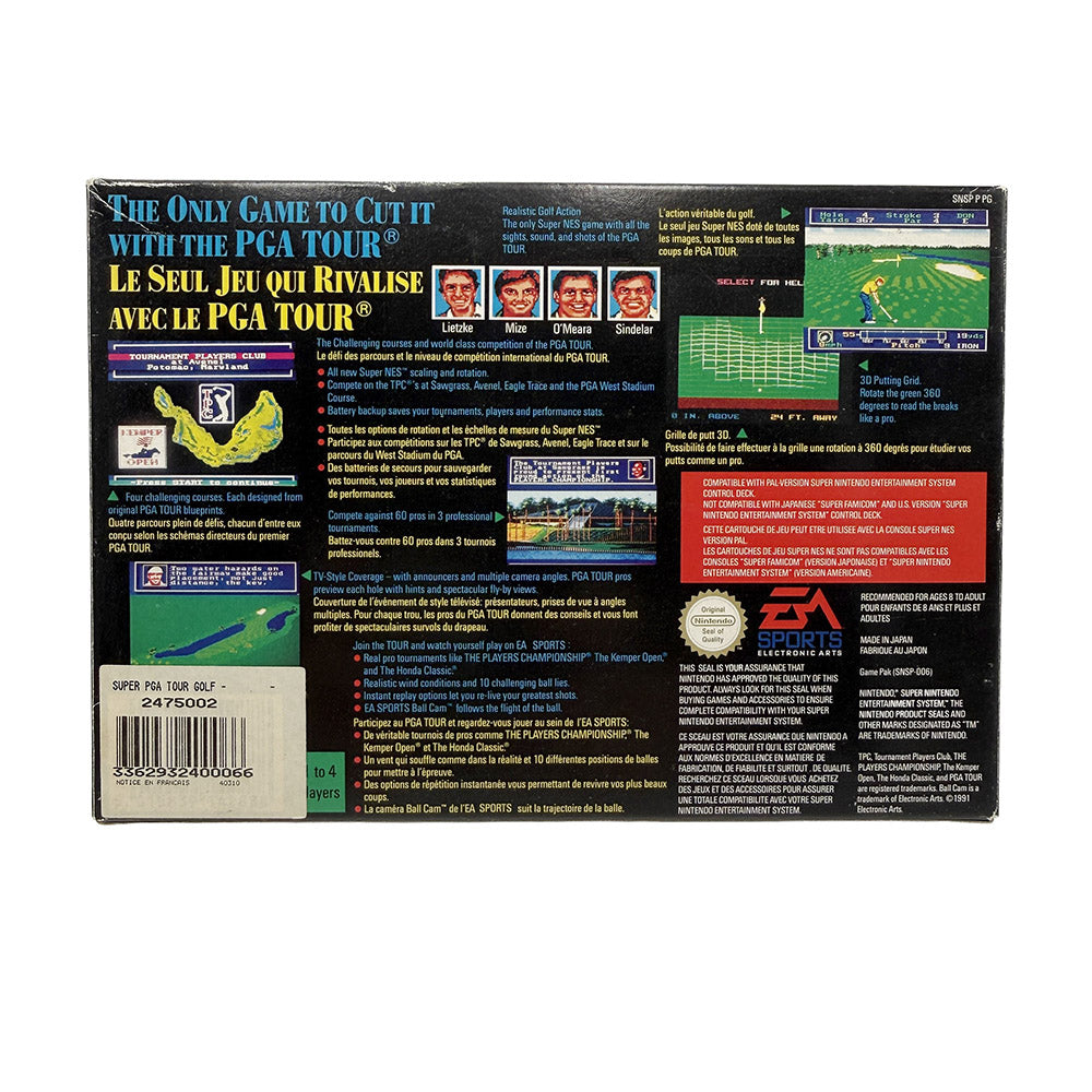 PGA Tour Golf Super Nintendo