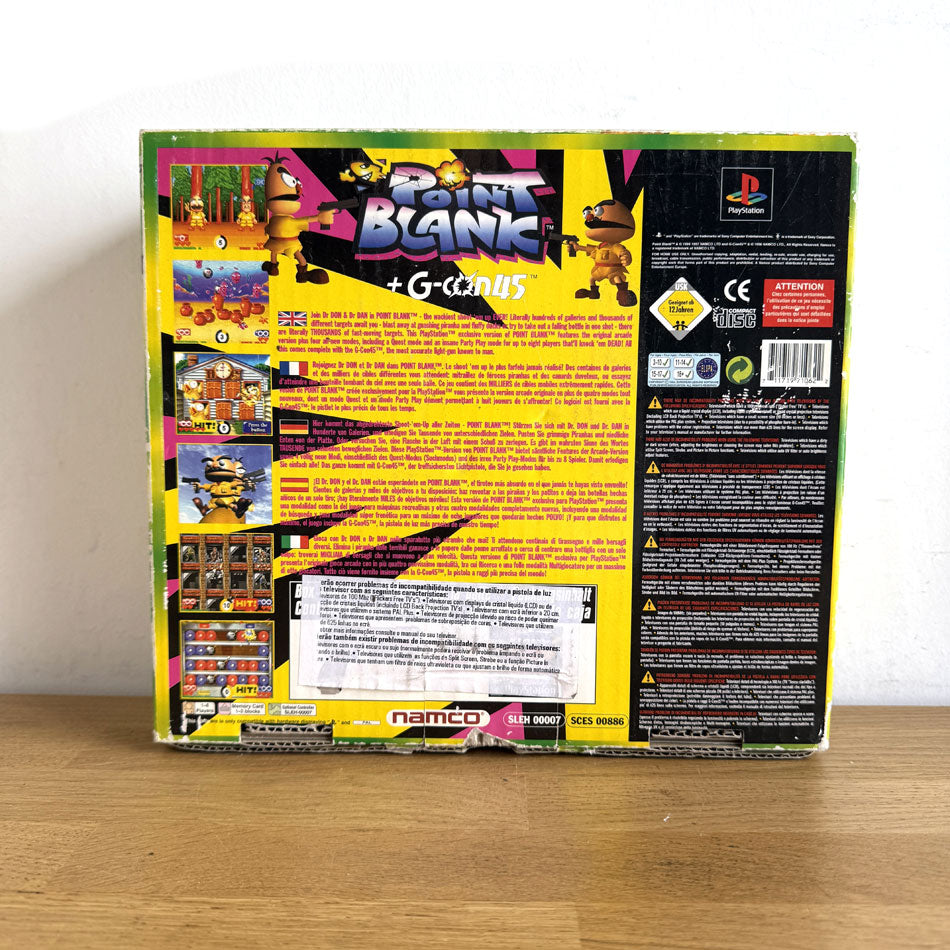 Coffret Point Blank + G-Con 45 Playstation 1 