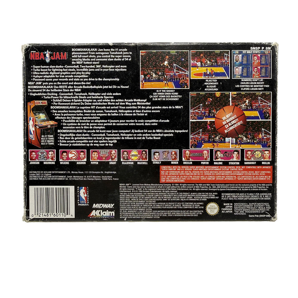 NBA Jam Super Nintendo