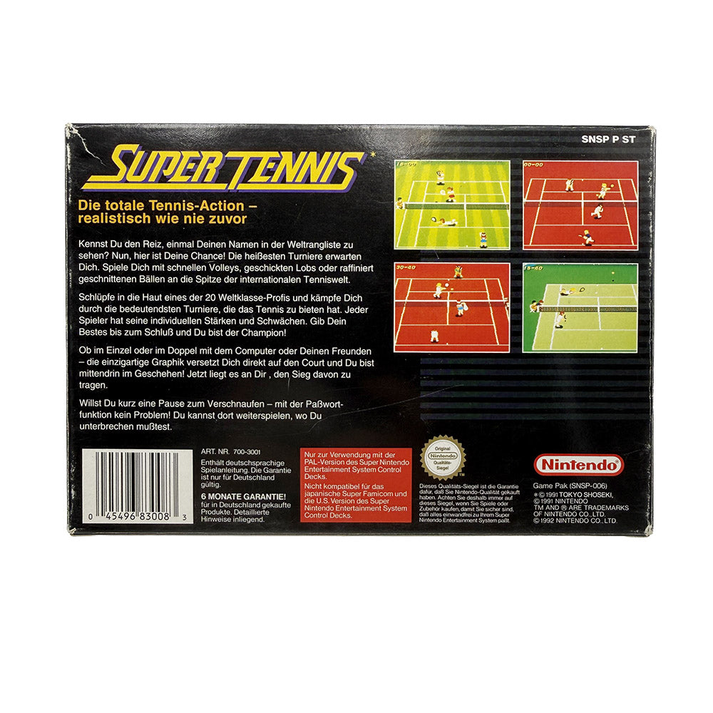 Super Tennis Super Nintendo