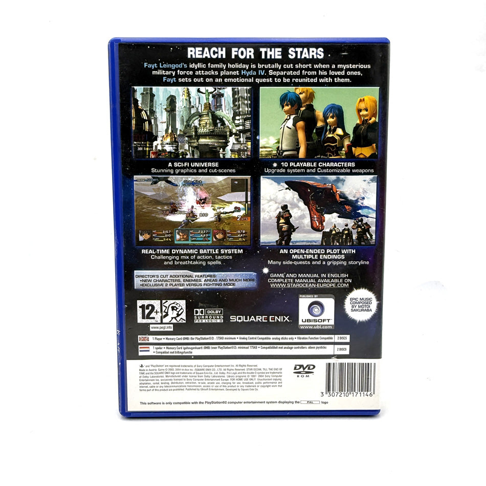 Star Ocean Till The End Of Time Playstation 2