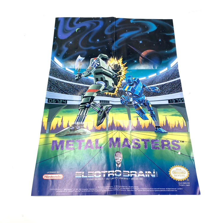 Poster Metal Masters Nintendo Game Boy