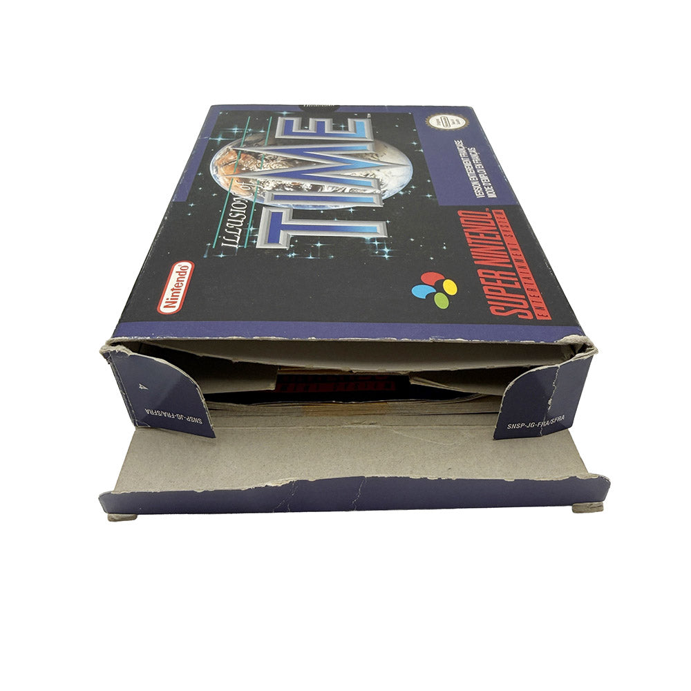 Illusion Of Time Super Nintendo + Notice + Carte (RARE)