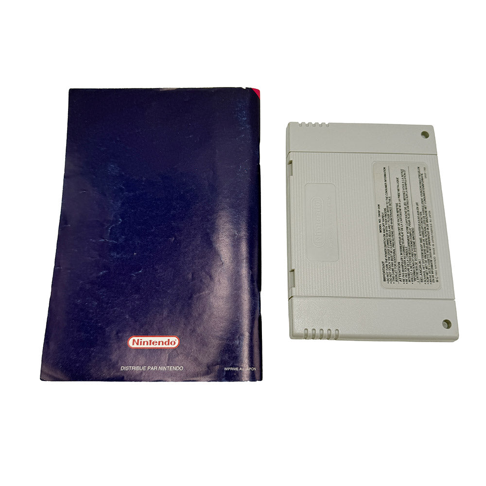 Illusion Of Time Super Nintendo + Notice + Carte (RARE)