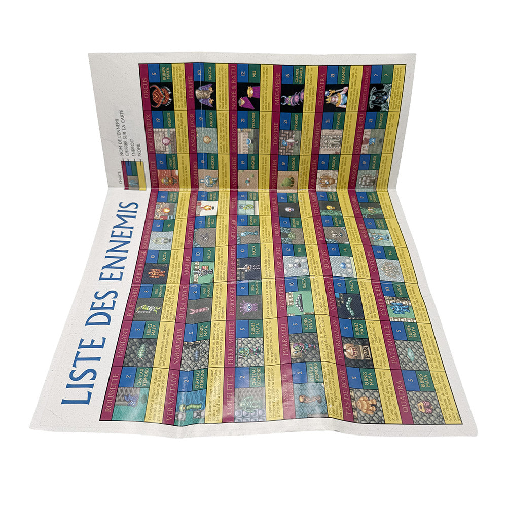 Illusion Of Time Super Nintendo + Notice + Carte (RARE)