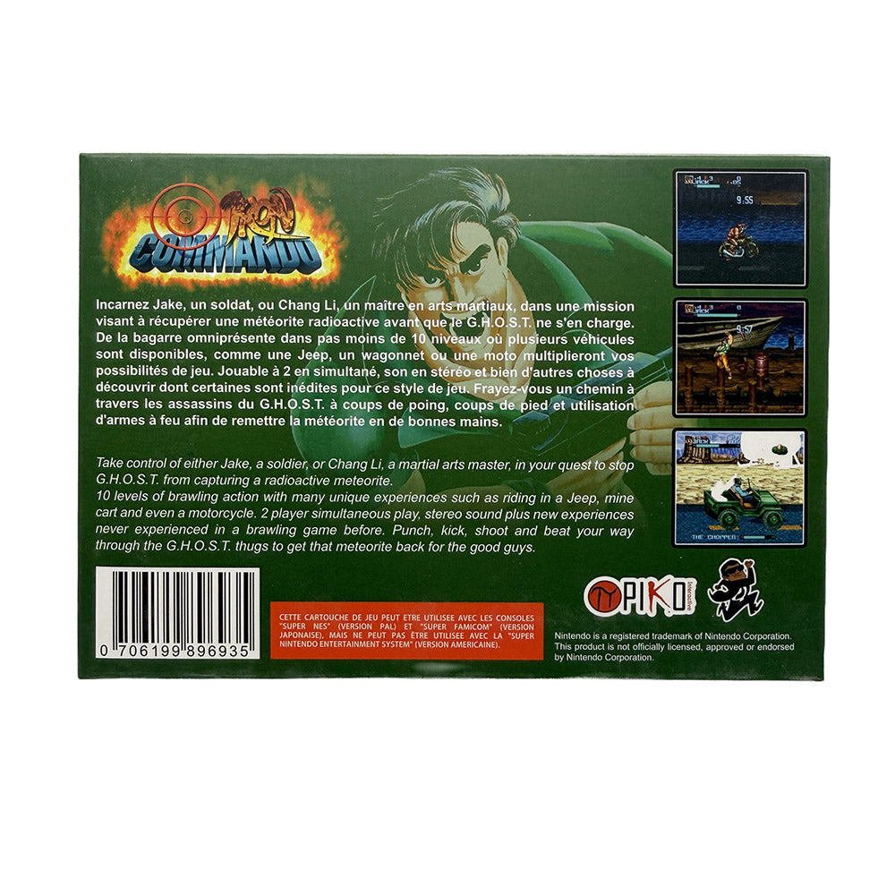 Iron Commando Super Nintendo (2017)