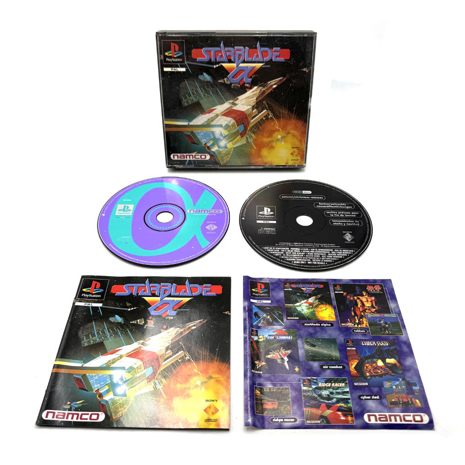 Starblade Alpha Playstation 1 