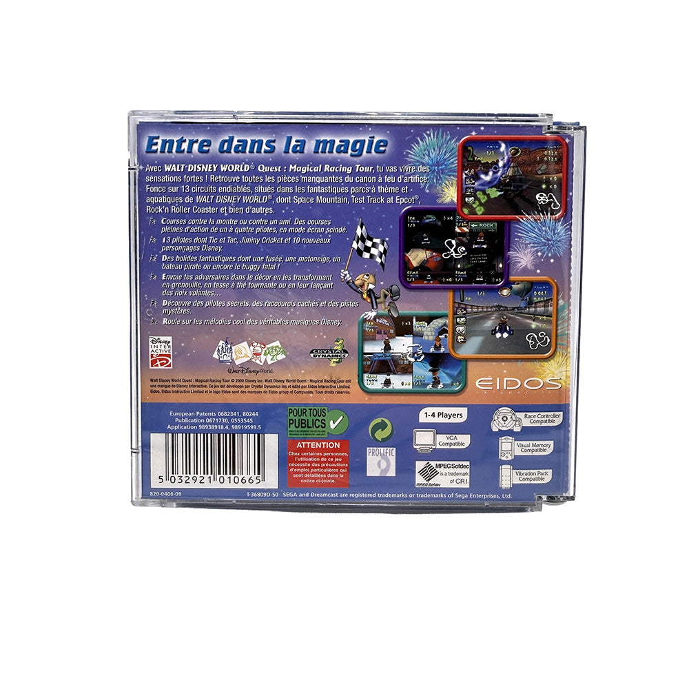 Walt Disney World Quest Magical Racing Tour Sega Dreamcast
