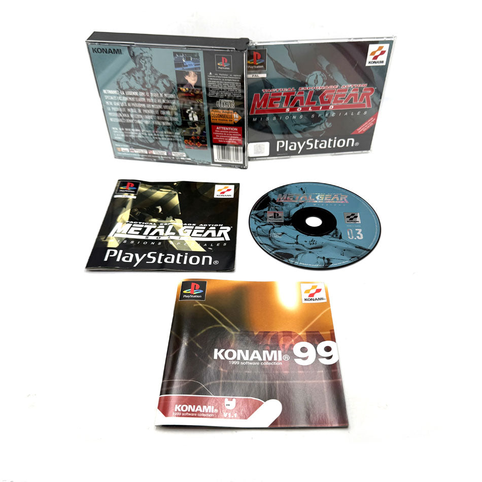 Metal Gear Solid + Missions Spéciales Playstation 1