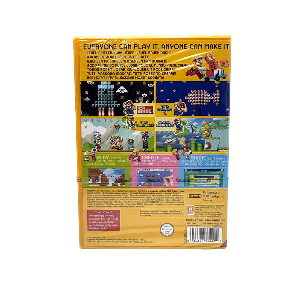 Super Mario Maker Nintendo Wii U