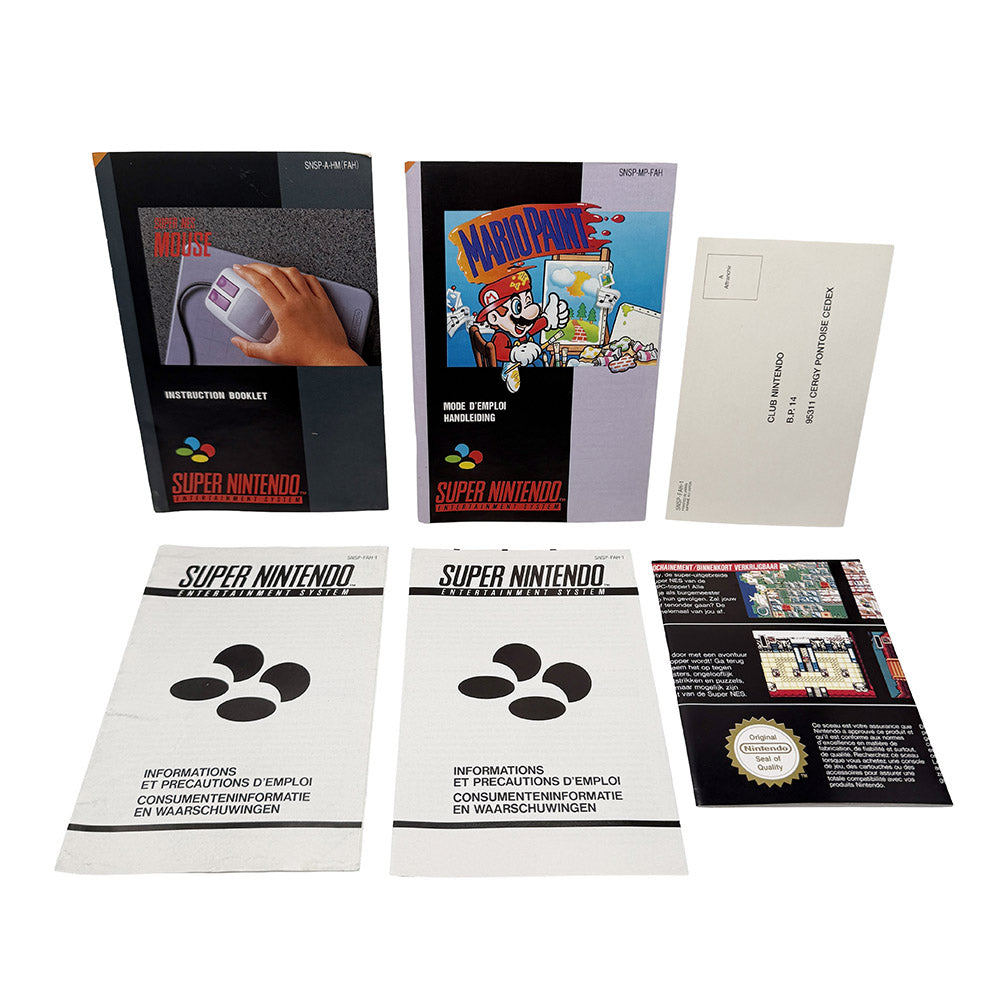 Mario Paint Super Nintendo 