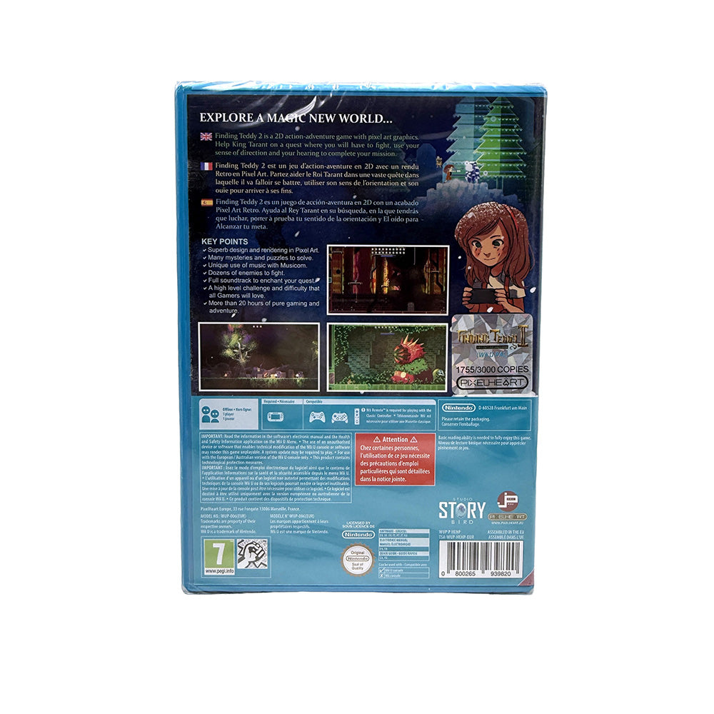 Finding Teddy II: Definitive Edition Nintendo Wii U