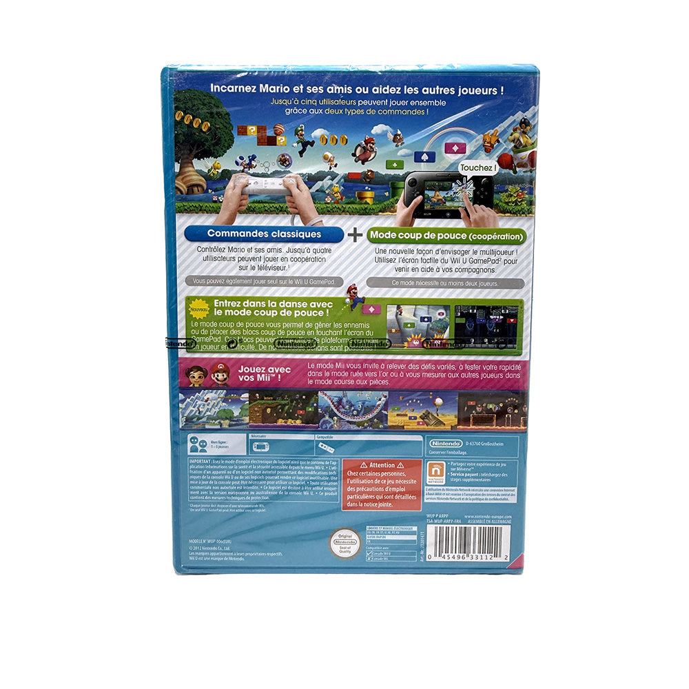 New Super Mario Bros. U Nintendo Wii U (Neuf sous blister)