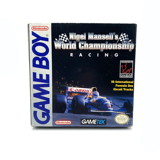 Nigel Mansell's World Championship Racing Nintendo Game Boy