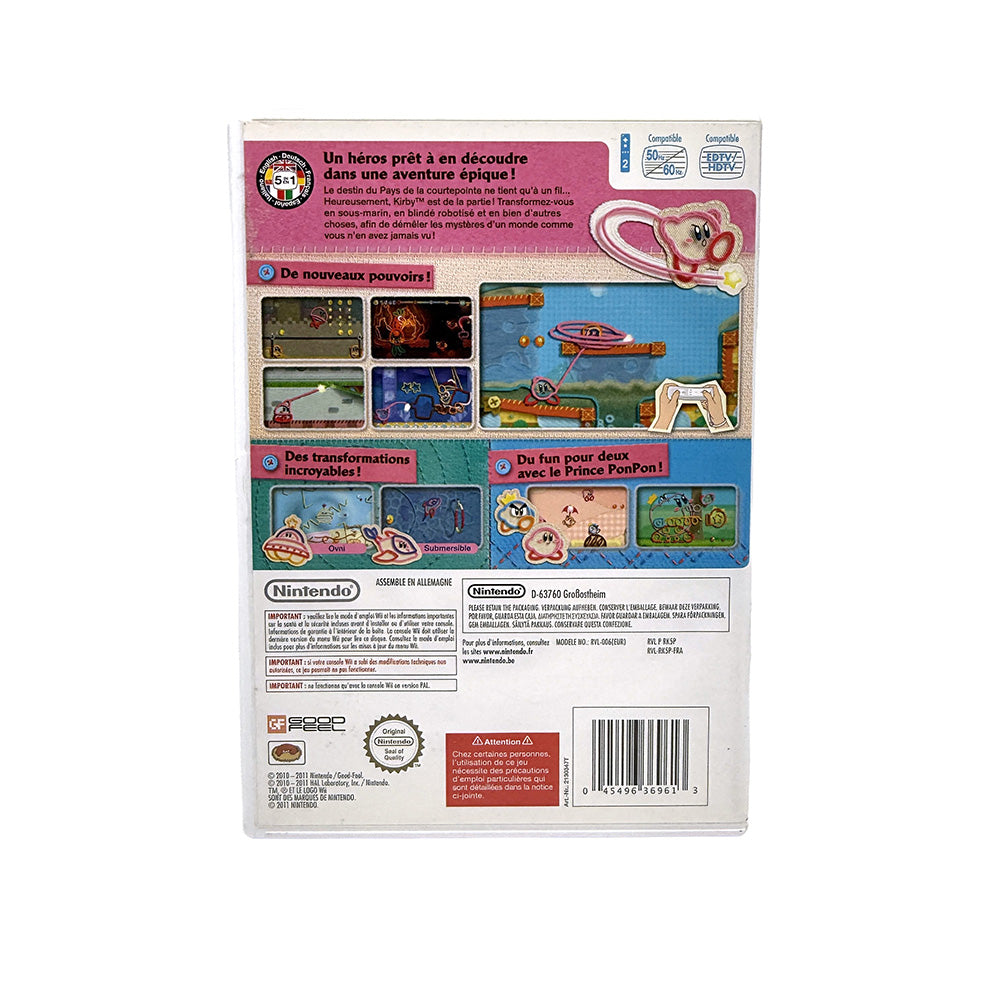 Kirby au Fil de l'Aventure Nintendo Wii