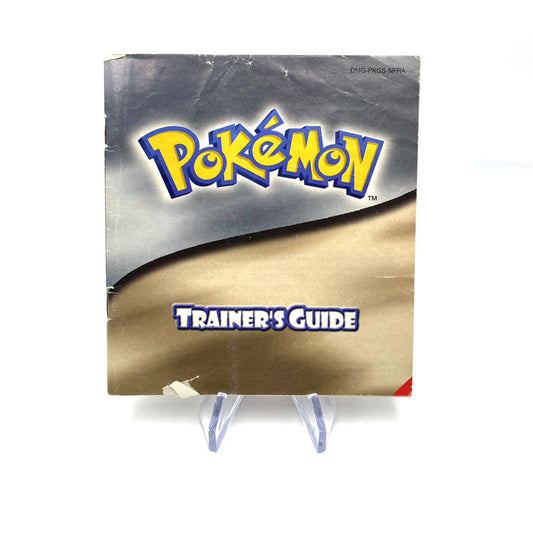 Notice Pokemon Trainer's Guide Version Or/Argent Nintendo Game Boy Color