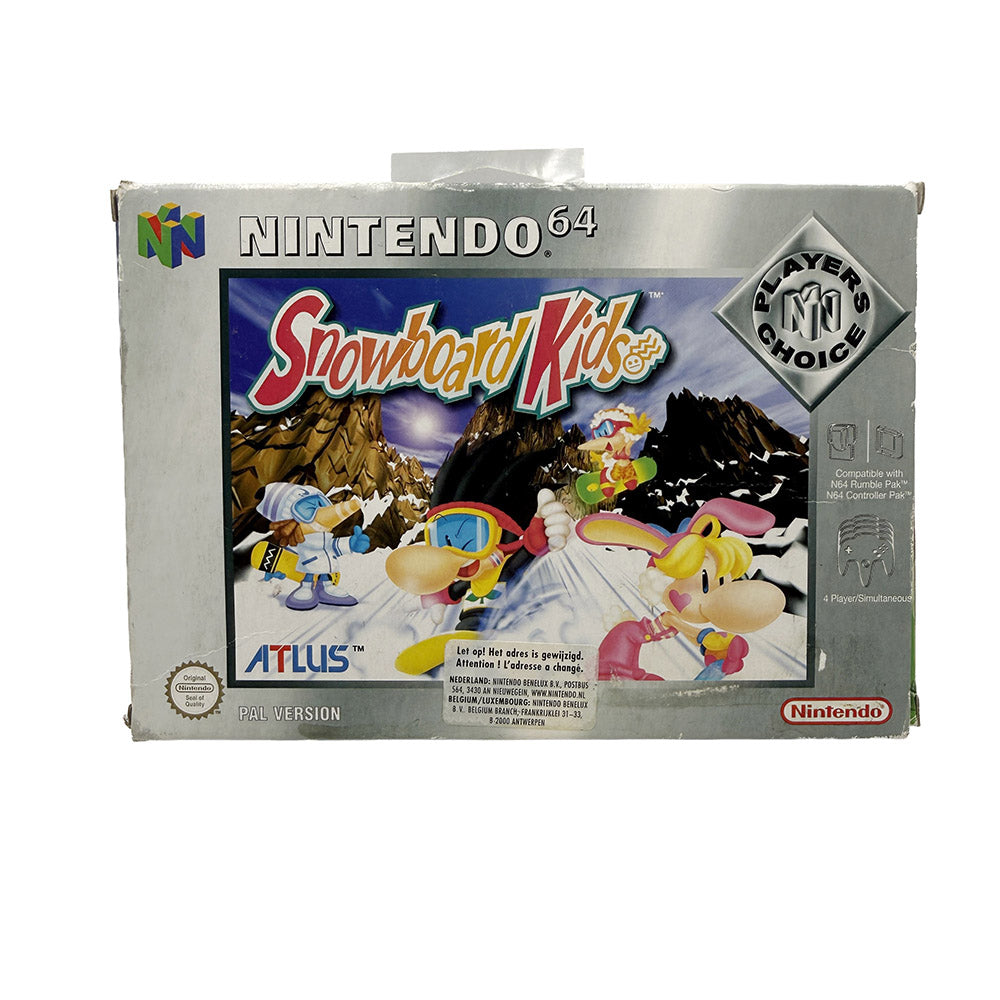 Snowboard Kids Nintendo 64 Player's Choice