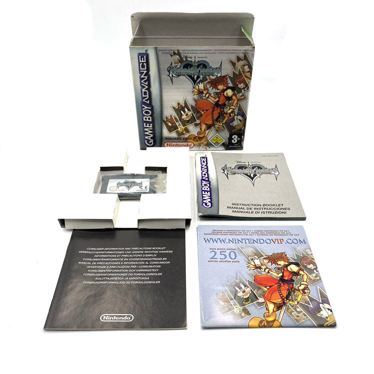 Kingdom Hearts Chain Of Memories Nintendo Game Boy Advance