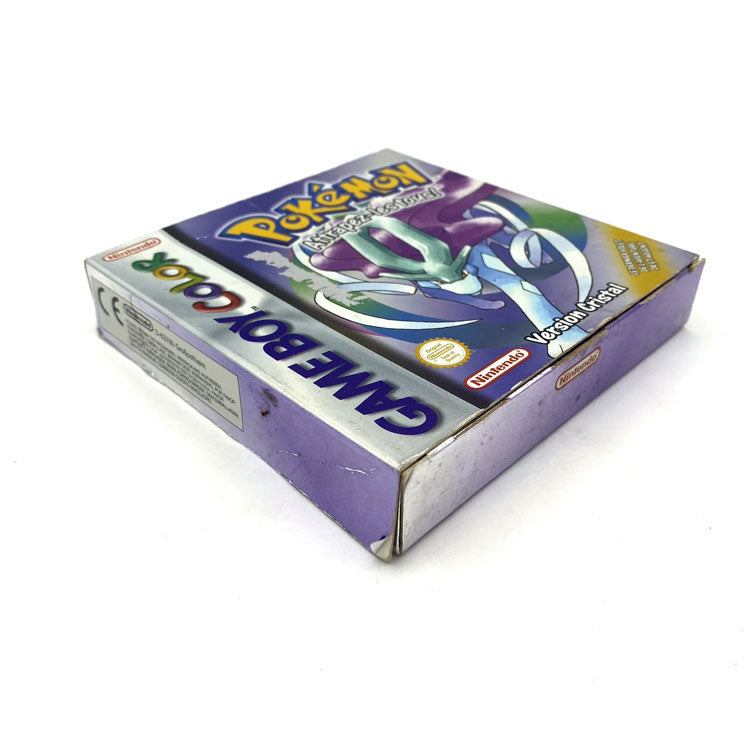 Pokemon Version Cristal Nintendo Game Boy Color