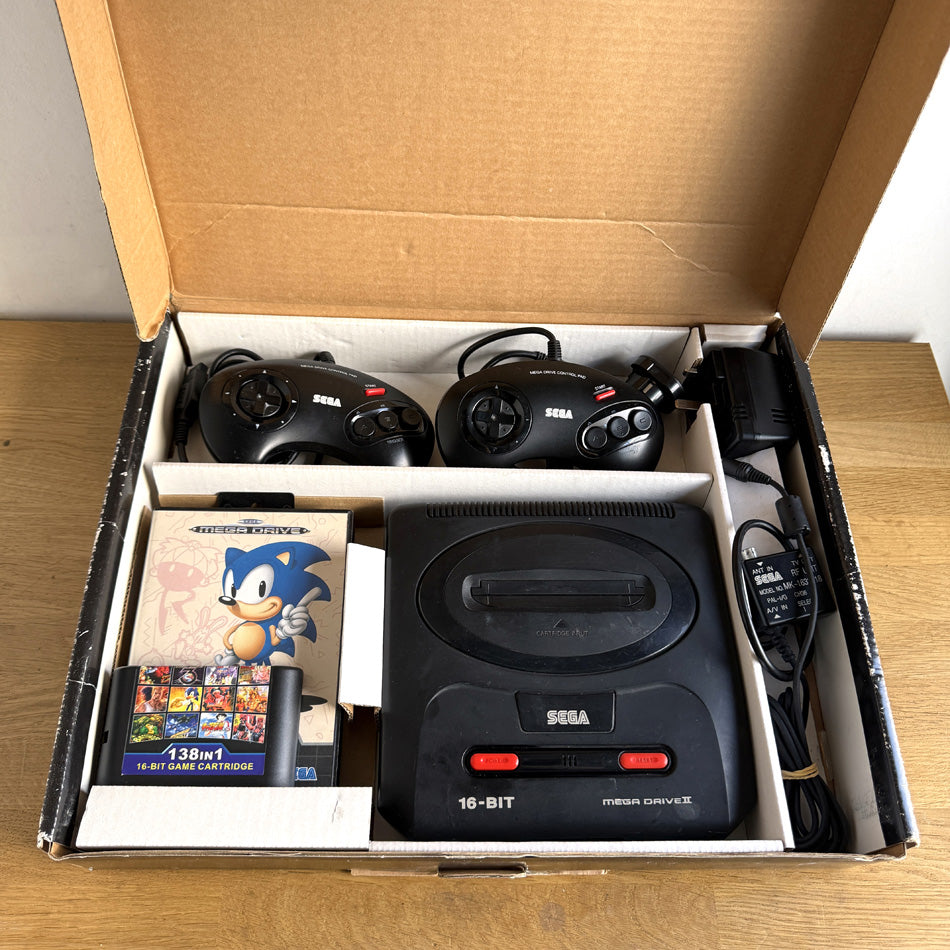 Console Sega Megadrive II Pack + Cartouche 138 in 1