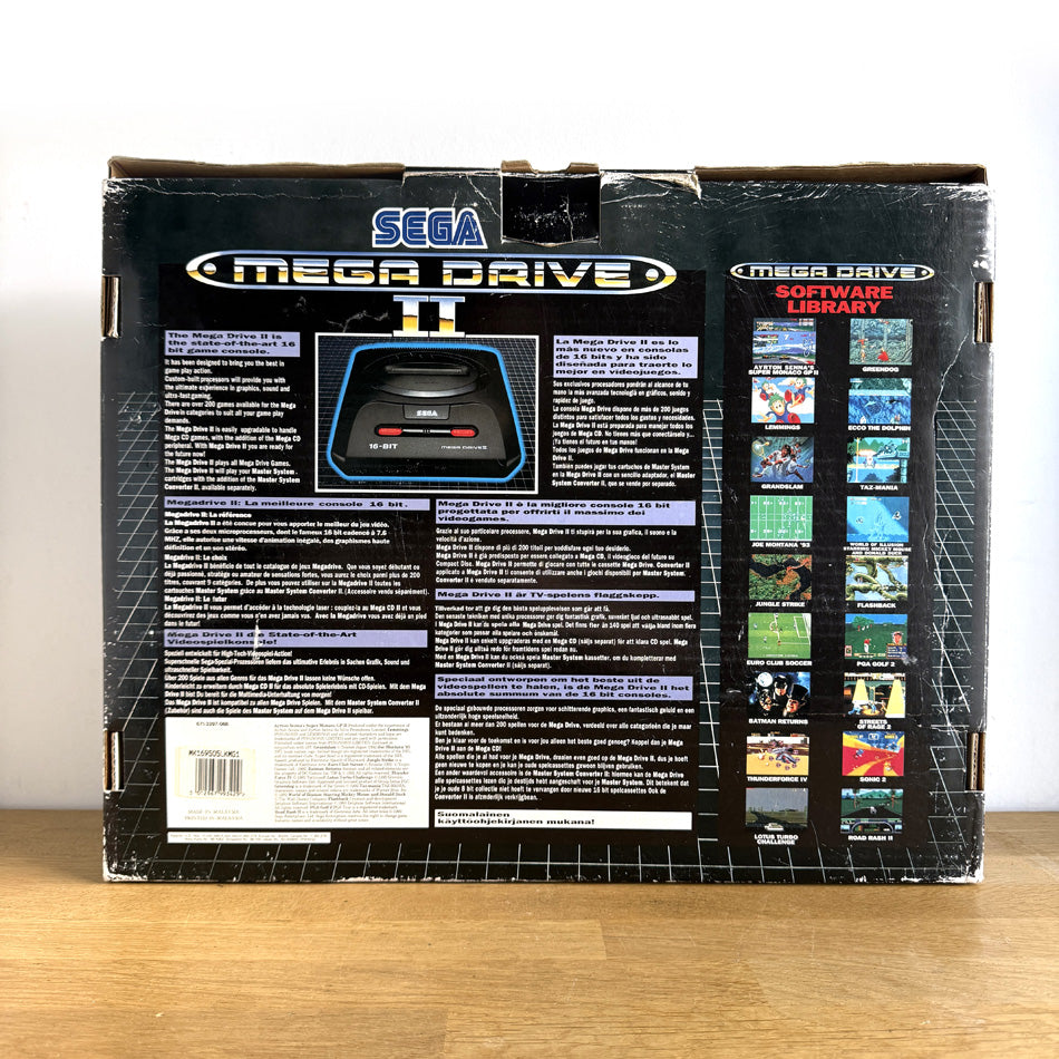Console Sega Megadrive II Pack + Cartouche 138 in 1
