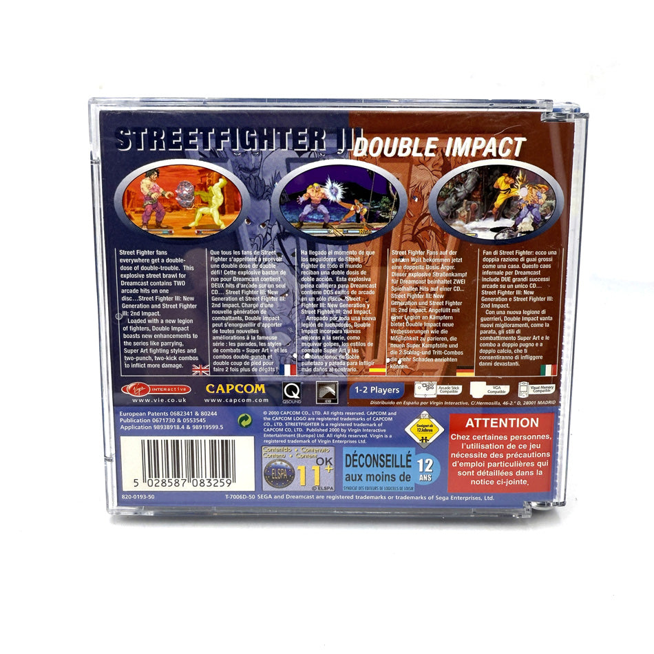 Street Fighter III Double Impact Sega Dreamcast