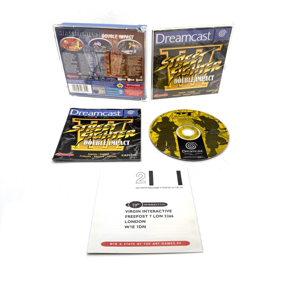 Street Fighter III Double Impact Sega Dreamcast