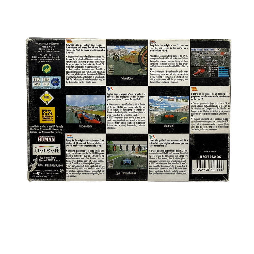 F1 Pole Position 64 Nintendo 64