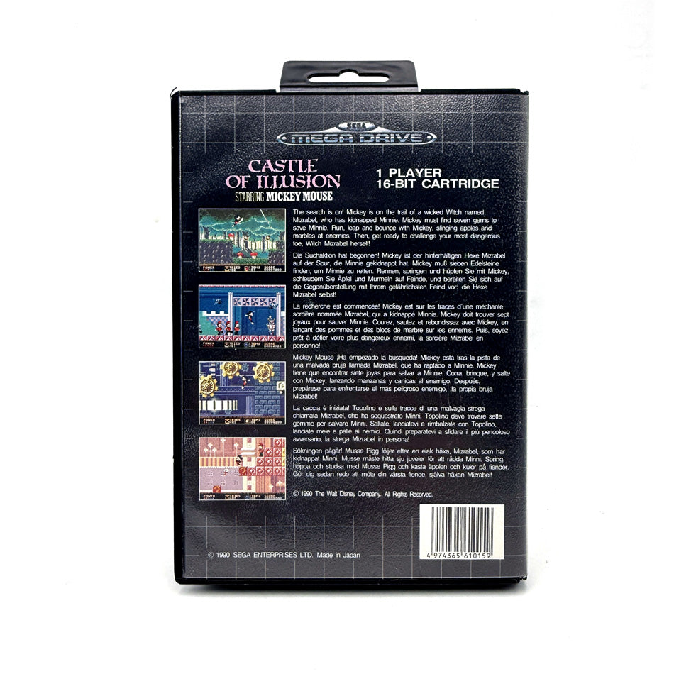 Castle Of Illusion Starring Mickey Mouse Sega Megadrive