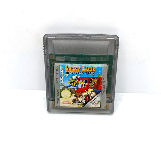 Lucky Luke Desperado Train Nintendo Game Boy Color