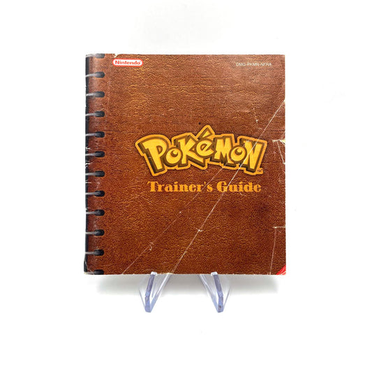 Notice Pokemon Trainer's Guide Nintendo Game Boy