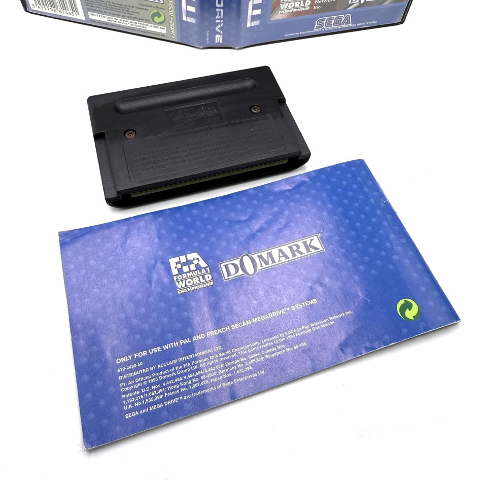 F1 World Championship Edition Sega Megadrive (RARE)