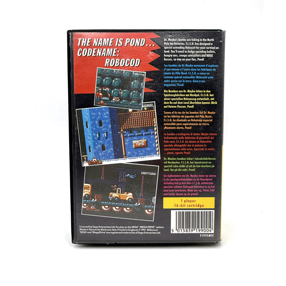 James Pond II Codename: Robocod Sega Megadrive